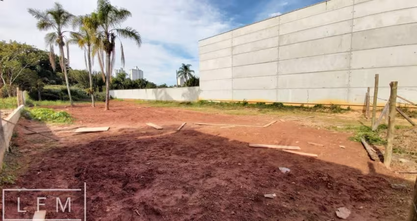 terreno aterrado fundos para o rio
