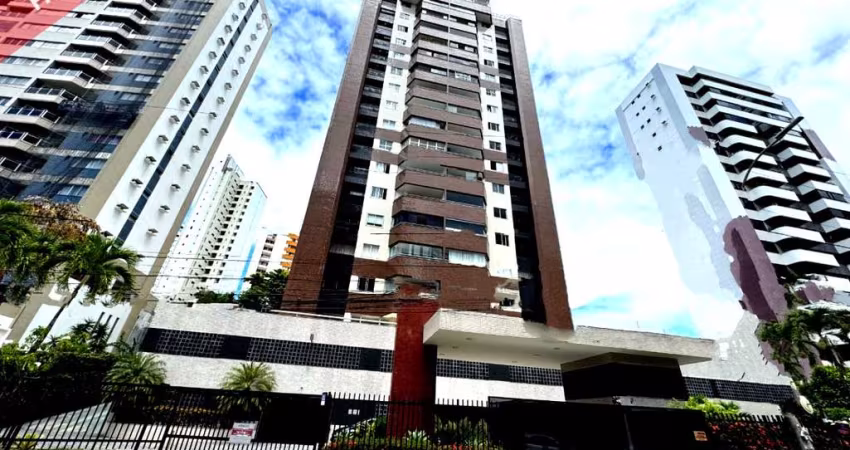 APARTAMENTO DE LUXO NO CAMINHO DAS ÁRVORES: 3 Quartos, 1 Suíte, 128m², Varanda e Infraestrutura de Lazer Completa!