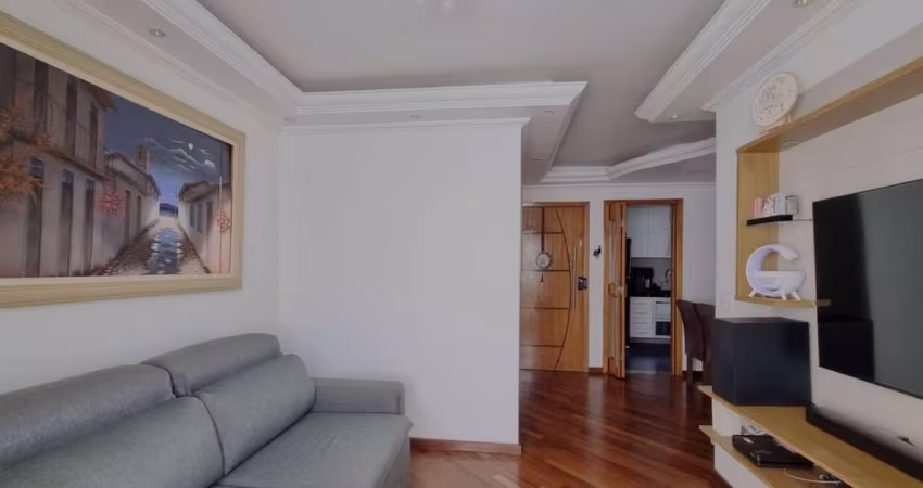 Jardim Ampliação - Apartamento, 67 m², 3 dormitórios, 1 vaga de garagem e varanda.
