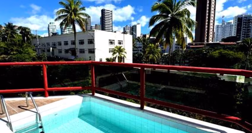 Cobertura de Luxo à Venda em Ondina, Salvador-BA: 4 Suítes, Piscina Privativa e Vista Mar!