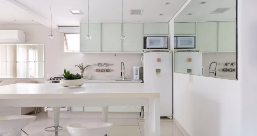 Apartamento tipo para venda com 1 quarto, sendo 1 suíte, 69m²