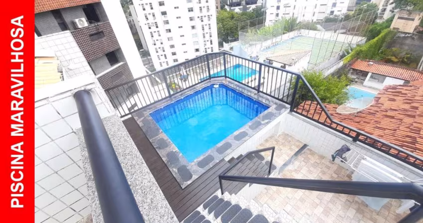 Cobertura triplex  com piscina em ondina com 301 m2