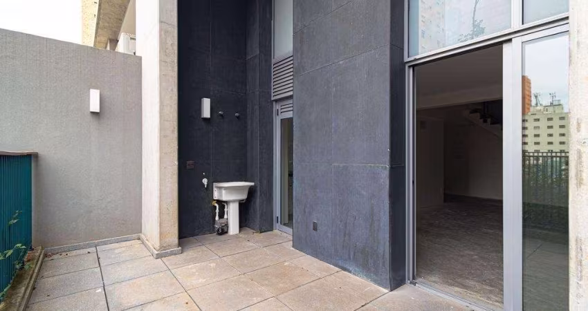 Apartamento Garden com 92 m², 1 quarto sendo 1 suíte 1 vaga de garagem com uma varanda ampla e vista livre ,pé direito duplo tra