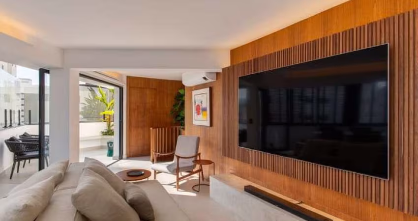 Cobertura à Venda com 92m², 1 dormitório, 1 suíte, 1 sala e 1 vaga!!!