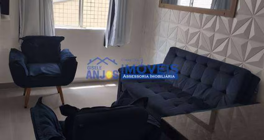 Apto 1 dorm,1 banheiro, 1 vaga coletiva, próximo  da praia , churrasqueira , bicicletário no CAIÇARA, PRAIA GRANDE