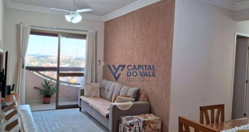 Apartamento com 3 dormitórios à venda, 75 m² por R$ 703.000 - Jardim Satélite - São José dos Campos/SP