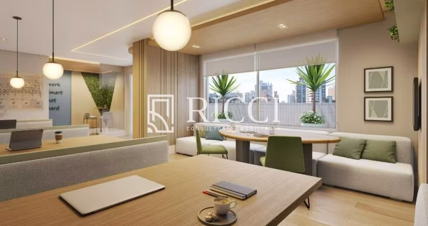 Lançamento de Alto Padrão à venda em Santos-SP, Embaré: 3 quartos, 2 suítes, 1 sala, 3 banheiros, 2 vagas de garagem, 129m².