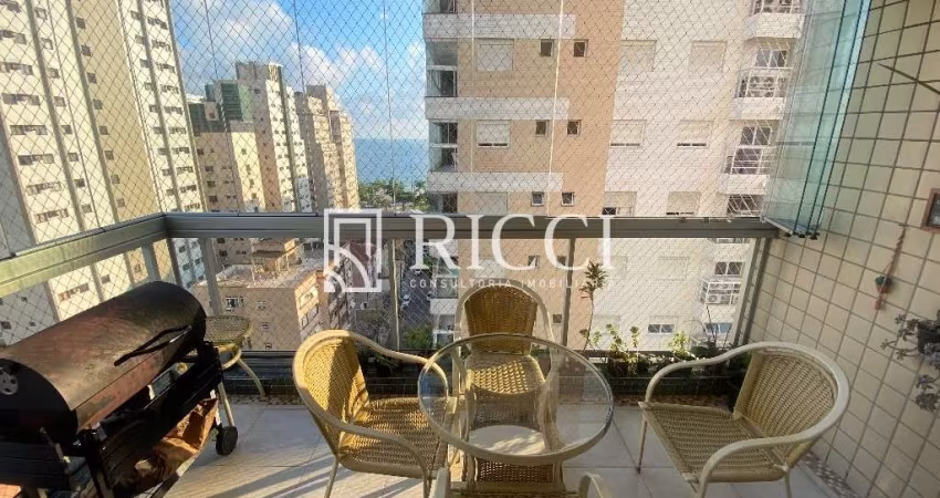Apartamento de Luxo no Embaré: 3 quartos, 3 suítes, 2 sala, 5 banheiros, 3 vagas, 180m² - Venda ou Locação em Santos-SP.