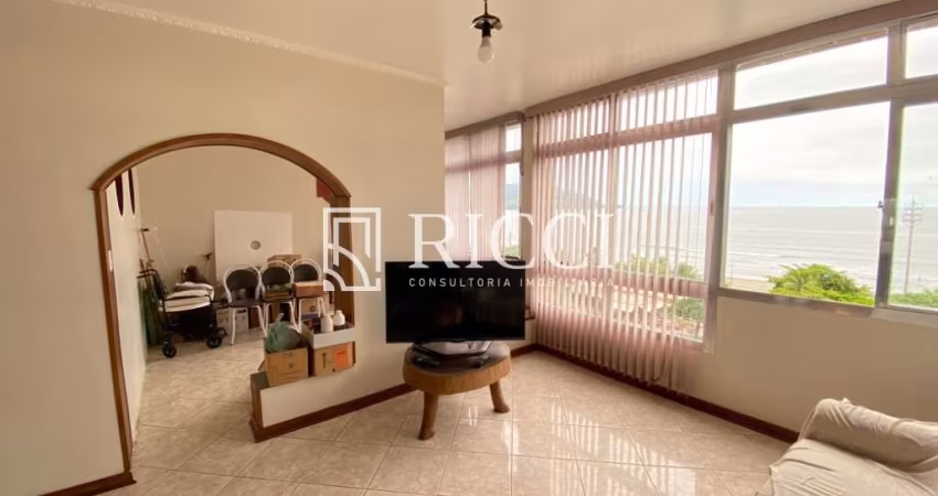 Imperdível oportunidade! Apartamento à venda em Santos-SP, Embaré. 3 quartos, 1 suíte, 3 salas, 3 banheiros, 1 vaga, 130m².