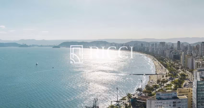 Imperdível oportunidade: Apartamento à venda na Ponta da Praia, Santos-SP, com 3 quartos, 3 suítes, 2 salas, 4 banheiros, 2 vagas de garagem e 126m².