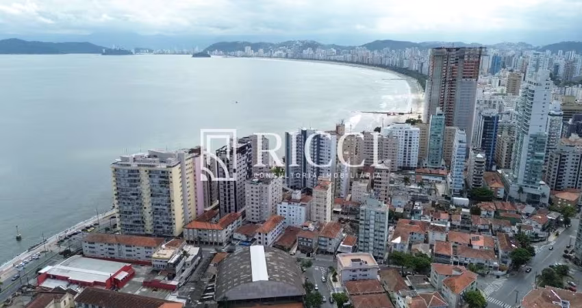 Cobertura de luxo com 4 quartos na Ponta da Praia | Santos