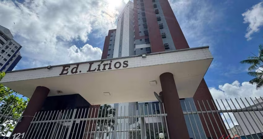 Apartamento com 3 quartos Edifício Lírios, 80 m² - venda por R$ 495.000 ou aluguel por R$ 3.750/mês - Nossa Senhora das Graças - Manaus/AM
