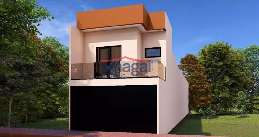 Casa com 2 quartos à venda no Jardim Maria Amélia, Jacareí 