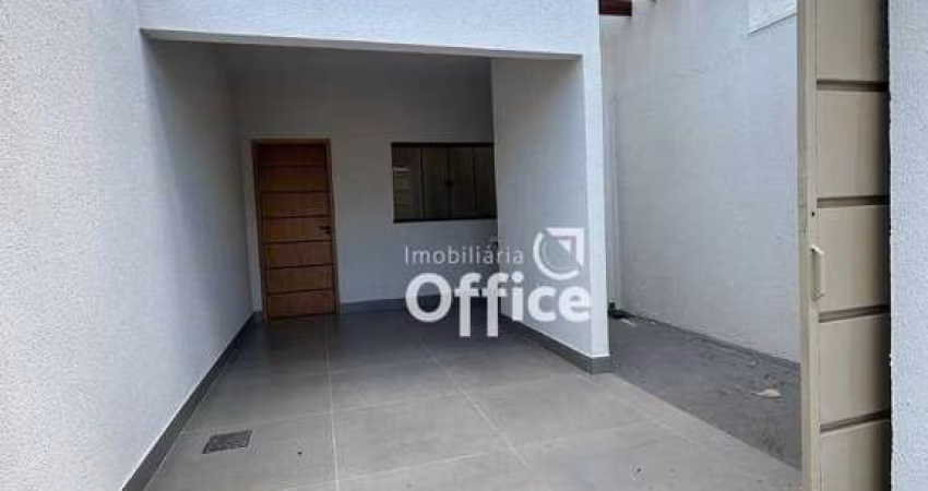 Casa com 3 Quartos à venda, 70 m² por R$ 245.000 - Residencial Santa Cruz - Anápolis/GO