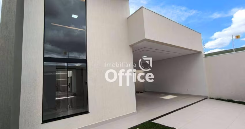 Casa com 3 dormitórios à venda, 134 m² por R$ 620.000,00 - Residencial Verona - Anápolis/GO