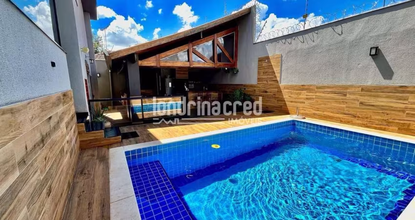 Oportunidade: Casa no Jd. Igapó com 3 dormitórios, suíte com hidromassagem, piscina aquecida, área