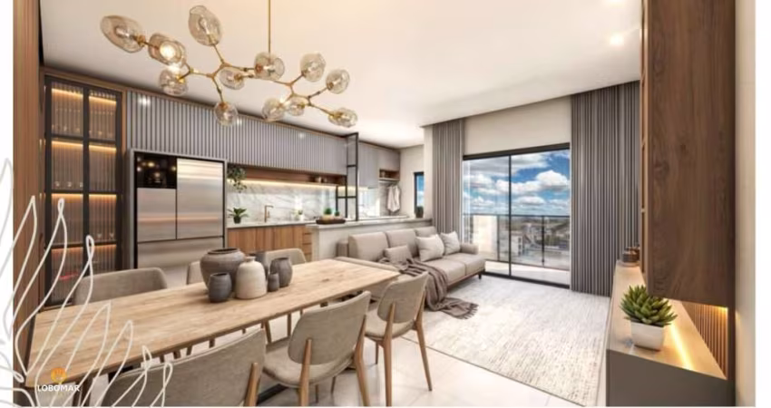 Apartamento com dois dormitórios, sendo um suíte por  R$374.000,00 em Bal. Piçar