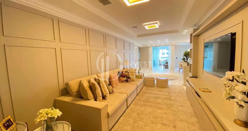 Apartamento 4 suÍtes sendo 1 master , Meia Praia, Itapema - SC