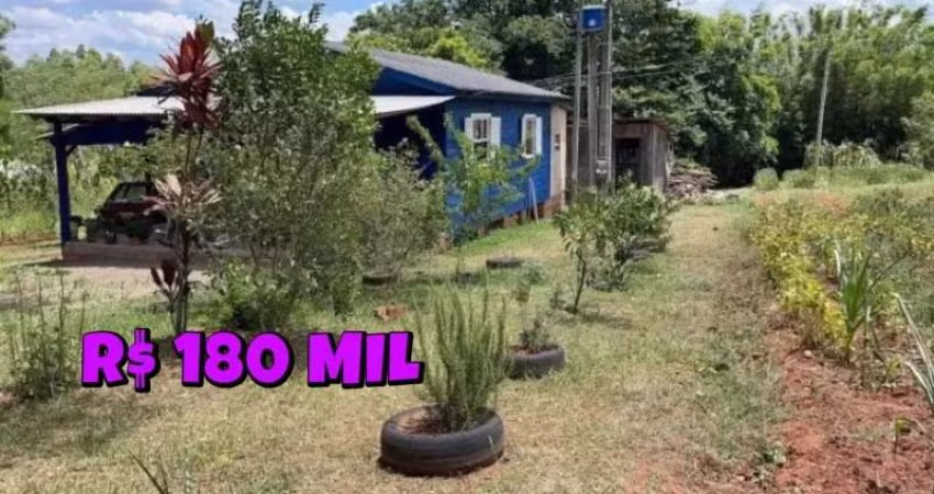 [112650]CHÁCARA EM GRAVATAÍ CASA TRÊS QUARTOS, FIBRA ÓTICA, POÇO, ROÇA E TERRA FÉRTIL