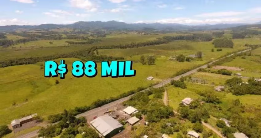 [695] CHÁCARA EM SANTO ANTÔNIO DA PATRULHA 3000M² LUZ, FIBRA ÓTICA, FRENTE AO ASFALTO