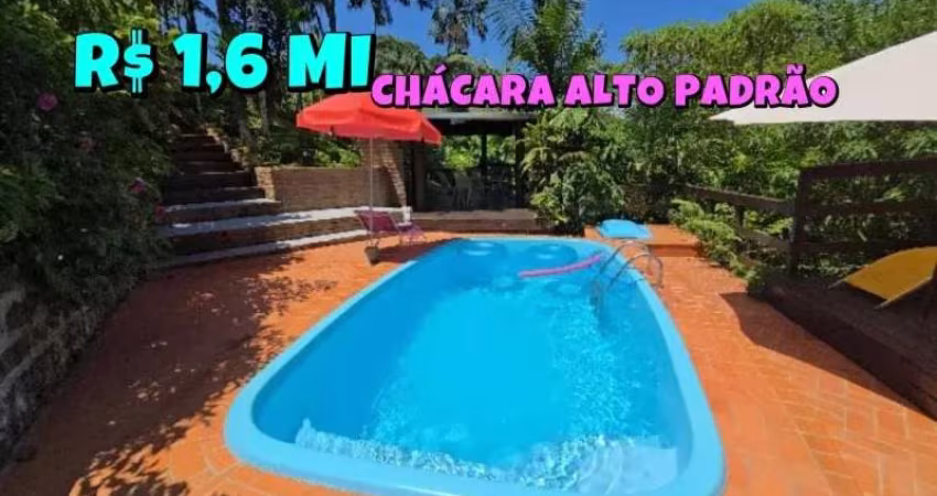 [708] CHÁCARA ALTO PADRÃO EM OSÓRIO 1HA CASA PISCINA RIACHO POMAR