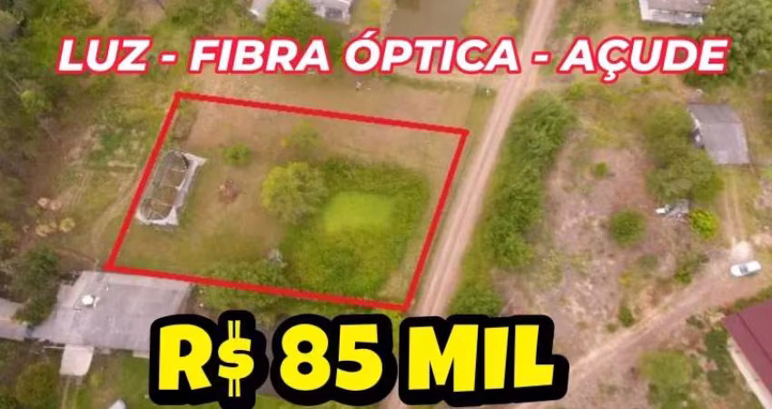 [710] CHACARA EM CAMPESTRE COM AÇUDE, LUZ TRIFÁSICA E FIBRA ÓTICA