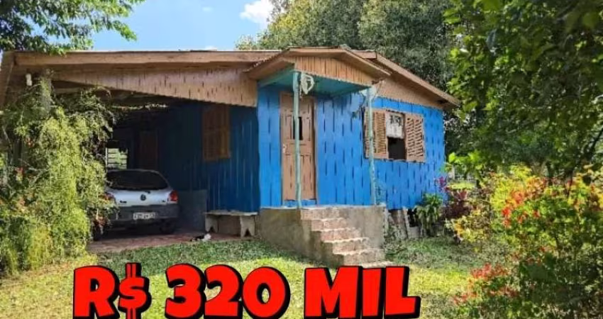 [635] CHÁCARA EM SANTO ANTÔNIO DA PATRULHA 1HA COM CASA AÇUDE POMAR ROÇA E FIBRA ÓPTICA
