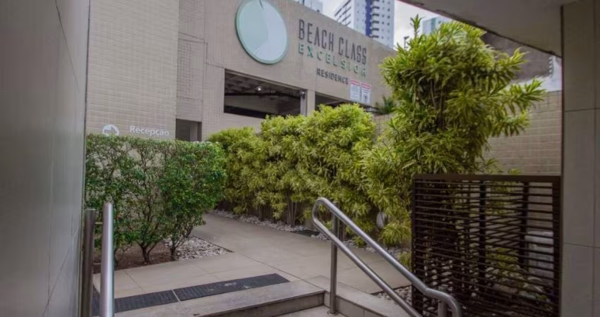 Apartamento para Locação no Edf. Beach Class Excelsior - 02 Quartos, 53m² no Pina !!