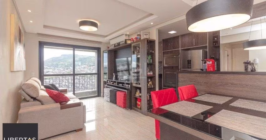 Apartamento para Venda - 66m², 2 dormitórios, sendo 1 suites, 2 vagas - Jardim B