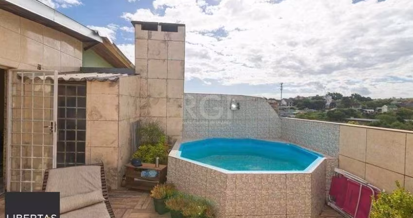 Cobertura para Venda - 114.5m², 2 dormitórios, 1 vaga - Cristal