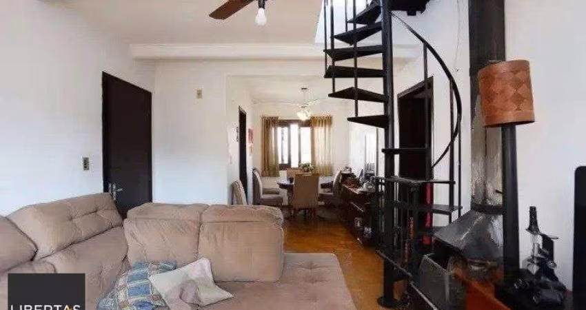 Vende-se ampla cobertura 3 quartos com vaga, lareira e churrasqueira - 175m² - A