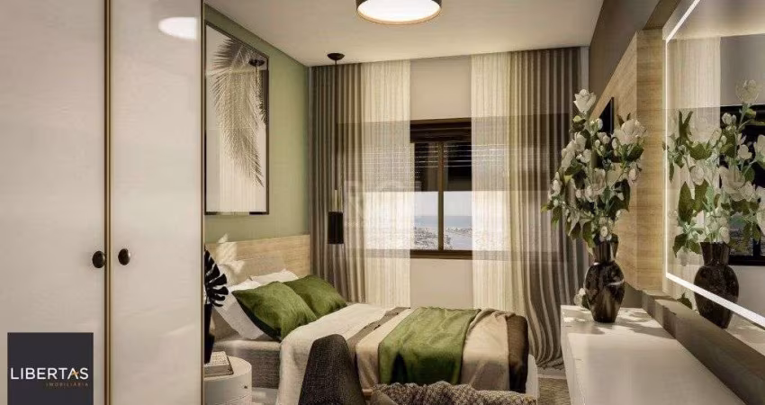 Apartamento para Venda - 84.39m², 2 dormitórios, sendo 1 suites, 1 vaga - Centro
