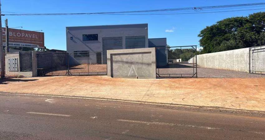 Barracão para locação Parque São Paulo, marginal da BR em Cascavel