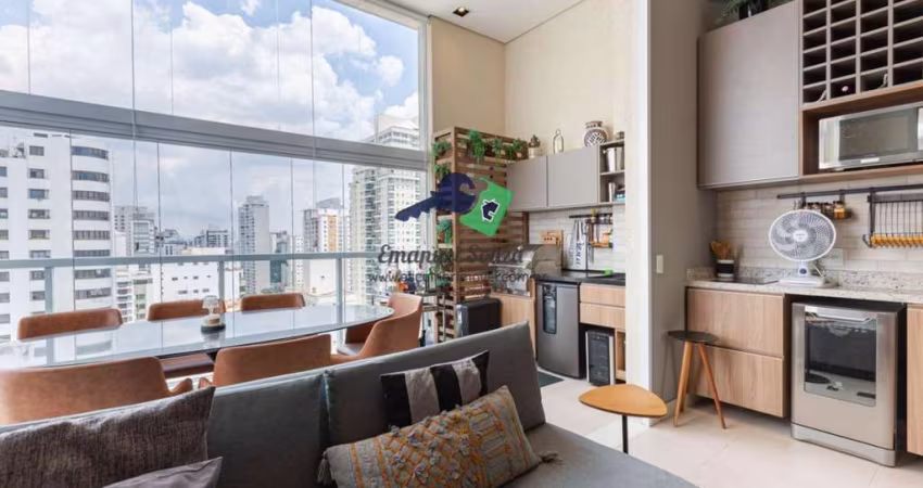 Apartamento para Venda em São Paulo, Santo Amaro, 1 dormitório, 1 suíte, 1 banheiro, 1 vaga