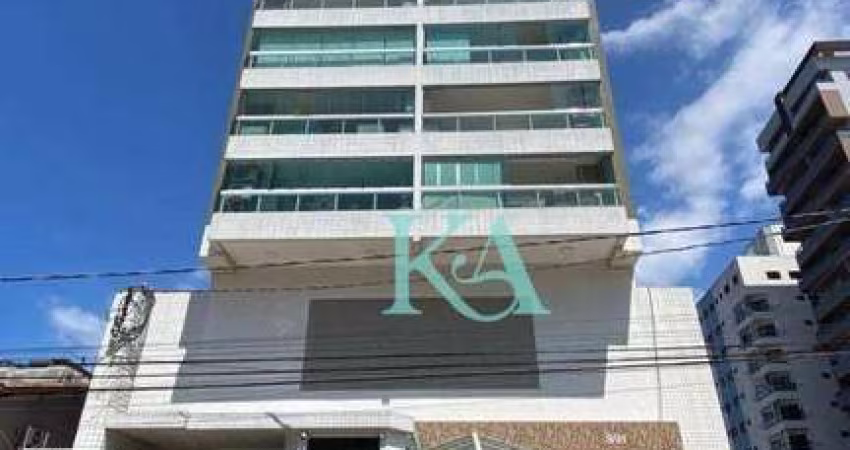 Apartamento com 2 dormitórios à venda, 78 m² por R$ 595.000 - Canto do Forte - Praia Grande/SP