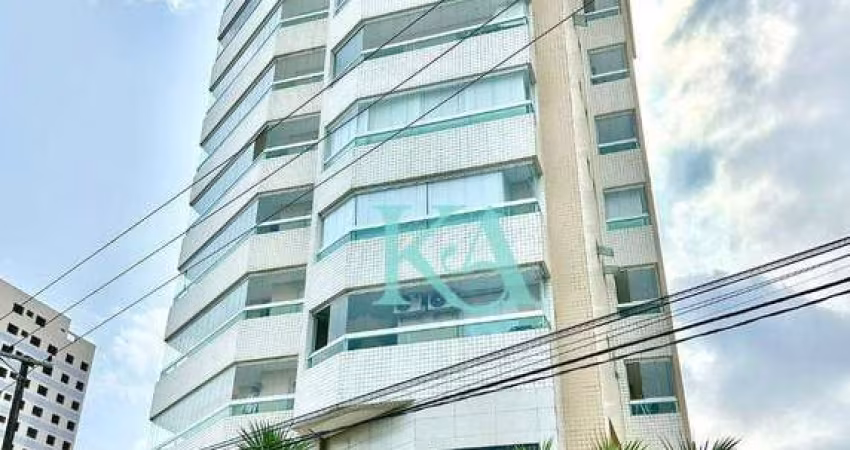 Apartamento com 1 dormitório à venda, 52 m² por R$ 340.000 - Caiçara - Praia Grande/SP