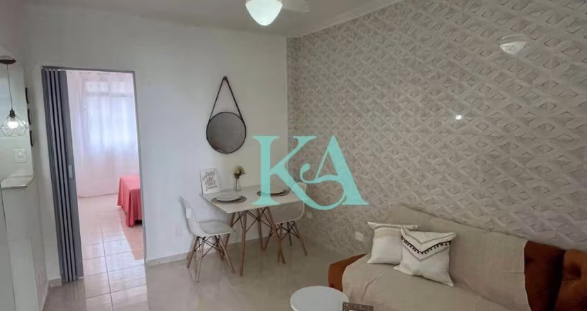 Apartamento com 1 dormitório à venda, 46 m² por R$ 270.000,00 - Vila Guilhermina - Praia Grande/SP