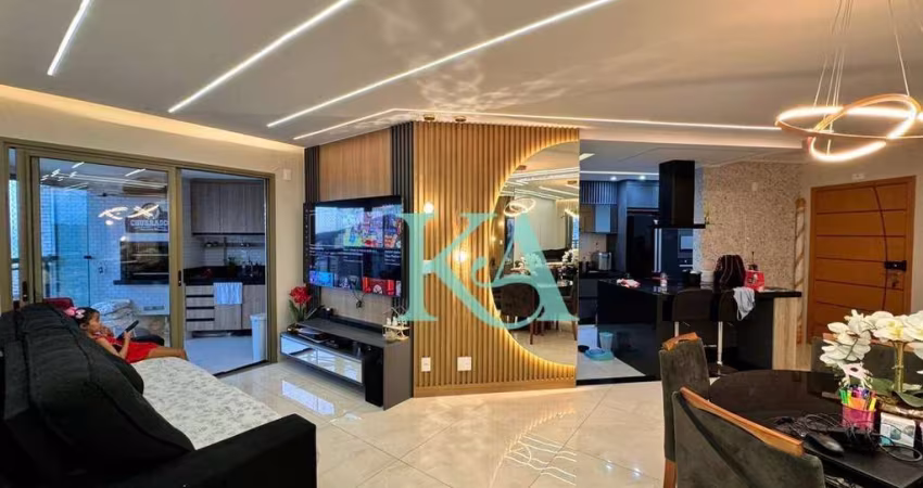 Apartamento com 2 dormitórios à venda, 103 m² por R$ 1.200.000,00 - Canto do Forte - Praia Grande/SP