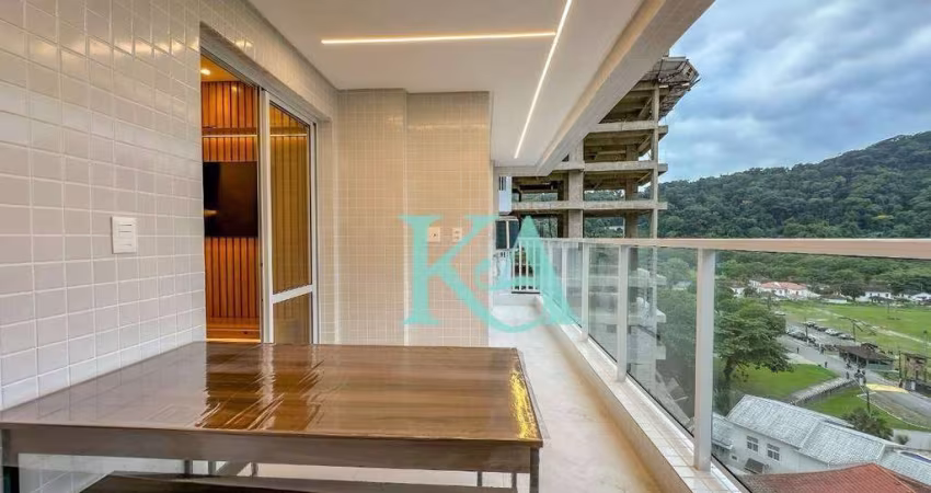 Apartamento com 1 dormitório à venda, 56 m² por R$ 460.000 - Canto do Forte - Praia Grande/SP