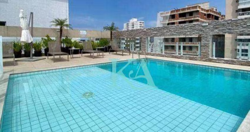 Apartamento com 2 dormitórios, 66 m² - venda por R$ 550.000,00 ou aluguel por R$ 3.950,00/mês - Canto do Forte - Praia Grande/SP
