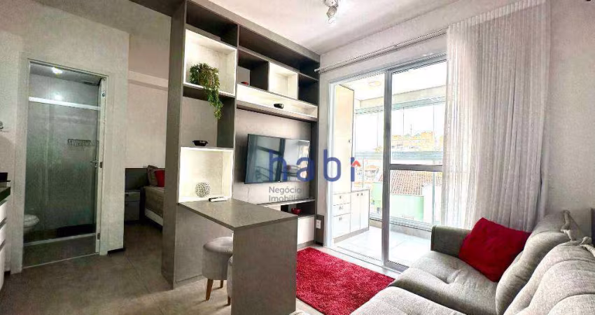 Apartamento com 1 dormitório para alugar, 33 m² por R$ 3.200/mês - Jardim Faculdade - Sorocaba/SP