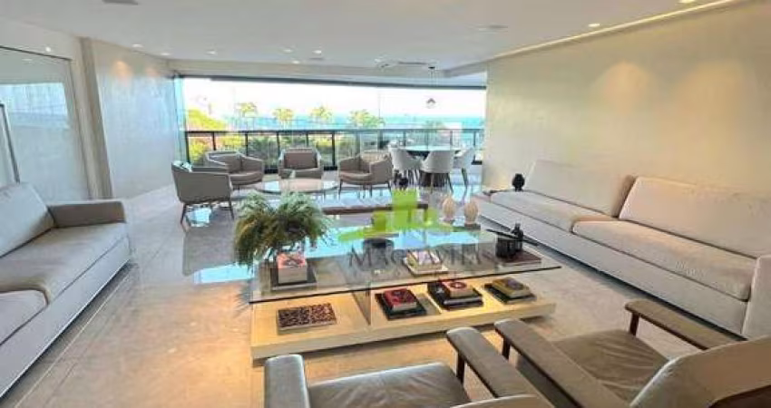 ORIZON VIEW HOUSES. Apartamento de Luxo, 338m², 4 Suítes, Vista Mar Panorâmica, PORTEIRA FECHADA, 5 Vagas, Alto Padrão. Barra, Localização Exclente!