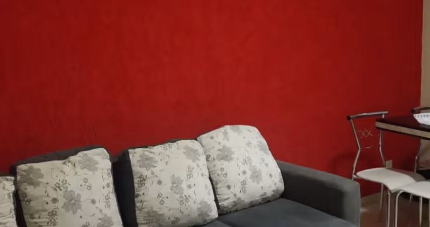 Apartamento com sacada e semi mobiliado a venda/permuta em Santo André-Parque Gerassi