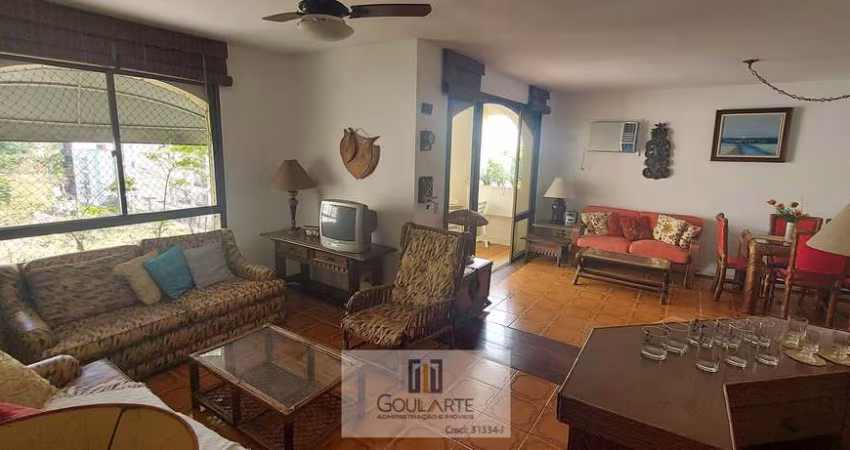 Apartamento sendo 1 por andar, 3 dormitórios + 1 dormitório de serviço, 2 vagas na garagem ,PITANGUEIRAS-Guarujá/SP.