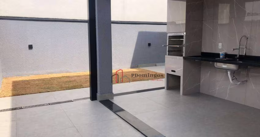 CASA TÉRREA - ACABAMENTO DE QUALIDADE - RESIDENCIAL JARDIM DE MÔNACO - HORTOLÂNDIA