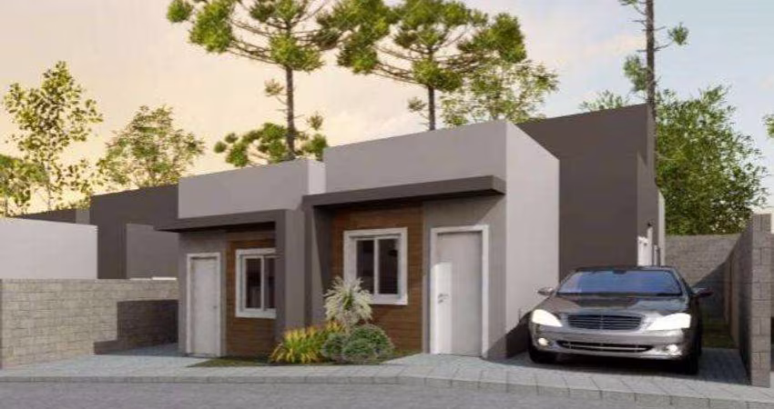 Casa para Venda em São José dos Pinhais, Colonia Rio Grande, 2 dormitórios, 1 suíte, 2 banheiros, 1 vaga