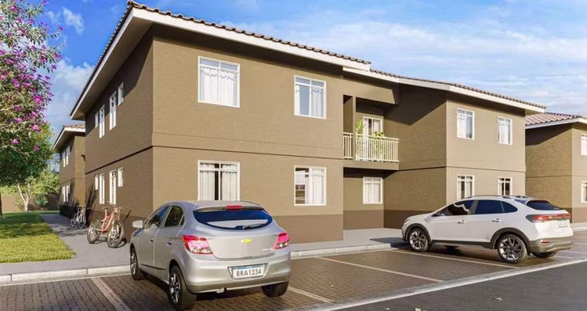 Apartamento para Venda em São José dos Pinhais, Campo Largo da Roseira, 2 dormitórios, 1 banheiro, 1 vaga