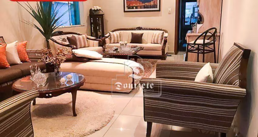 Sobrado com 4 dormitórios à venda, 350 m² por R$ 1.599.999,00 - Jardim - Santo André/SP