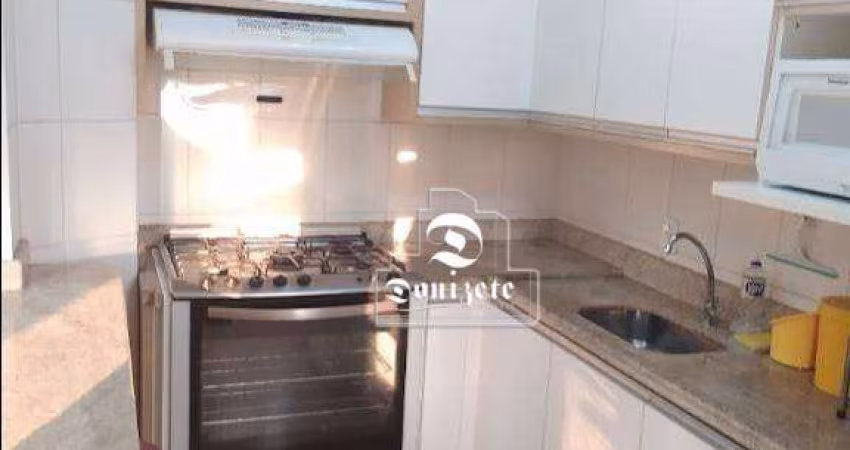 Apartamento com 1 dormitório para alugar, 50 m² por R$ 2.380,00/mês - Casa Branca - Santo André/SP