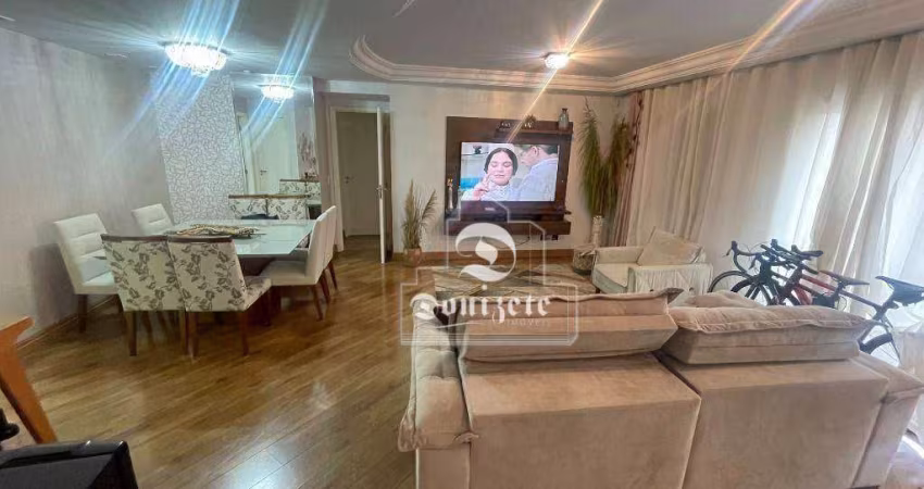 Apartamento com 3 dormitórios à venda, 130 m² por R$ 1.170.000,00 - Jardim - Santo André/SP